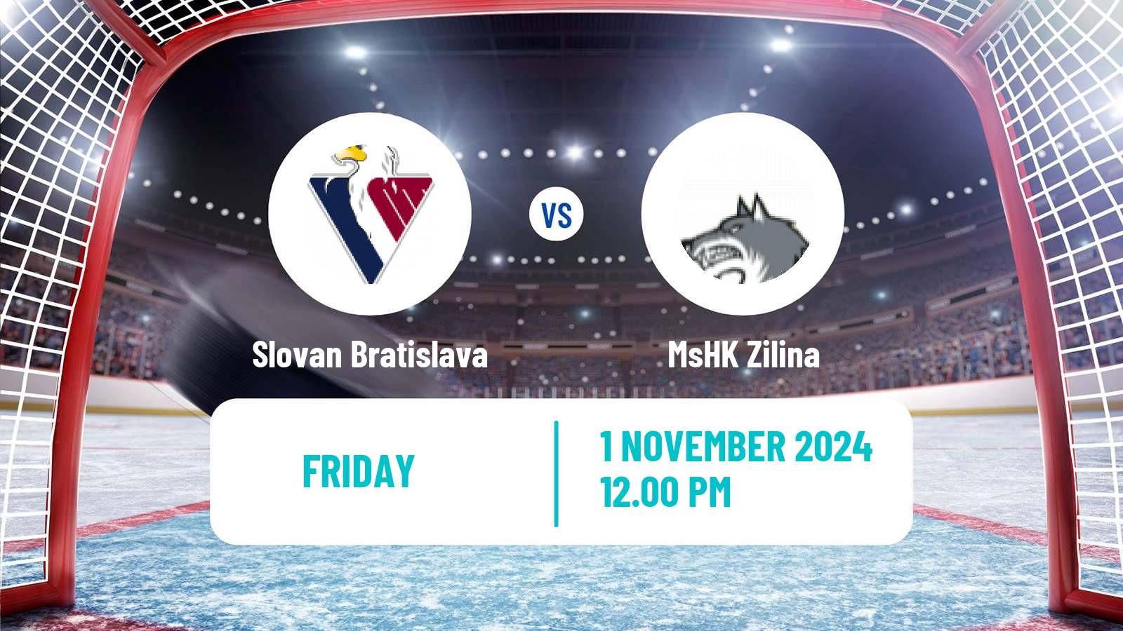 Hockey Slovak Extraliga Slovan Bratislava - MsHK Žilina