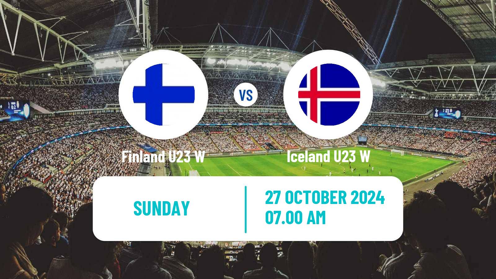 Soccer Friendly International Women Finland U23 W - Iceland U23 W