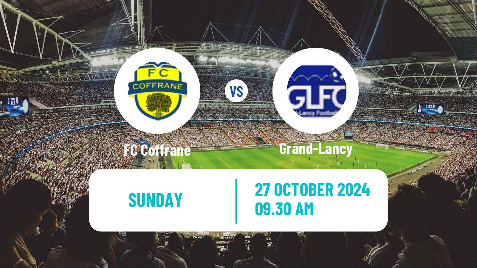 Soccer Swiss 1 Liga Classic Group 1 Coffrane - Grand-Lancy