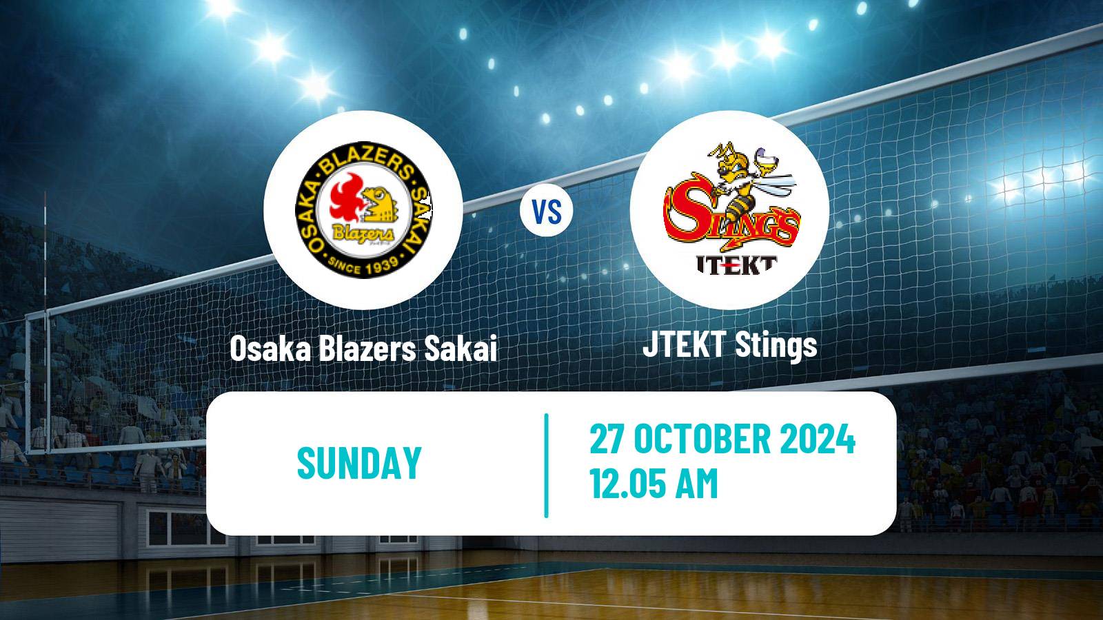 Volleyball Japan V Premier League Osaka Blazers Sakai - JTEKT Stings