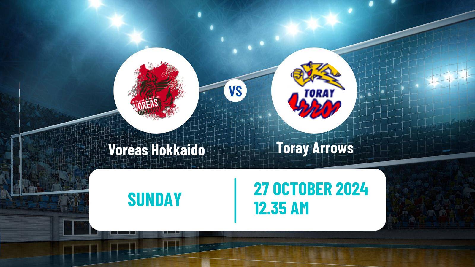 Volleyball Japan V Premier League Voreas Hokkaido - Toray Arrows