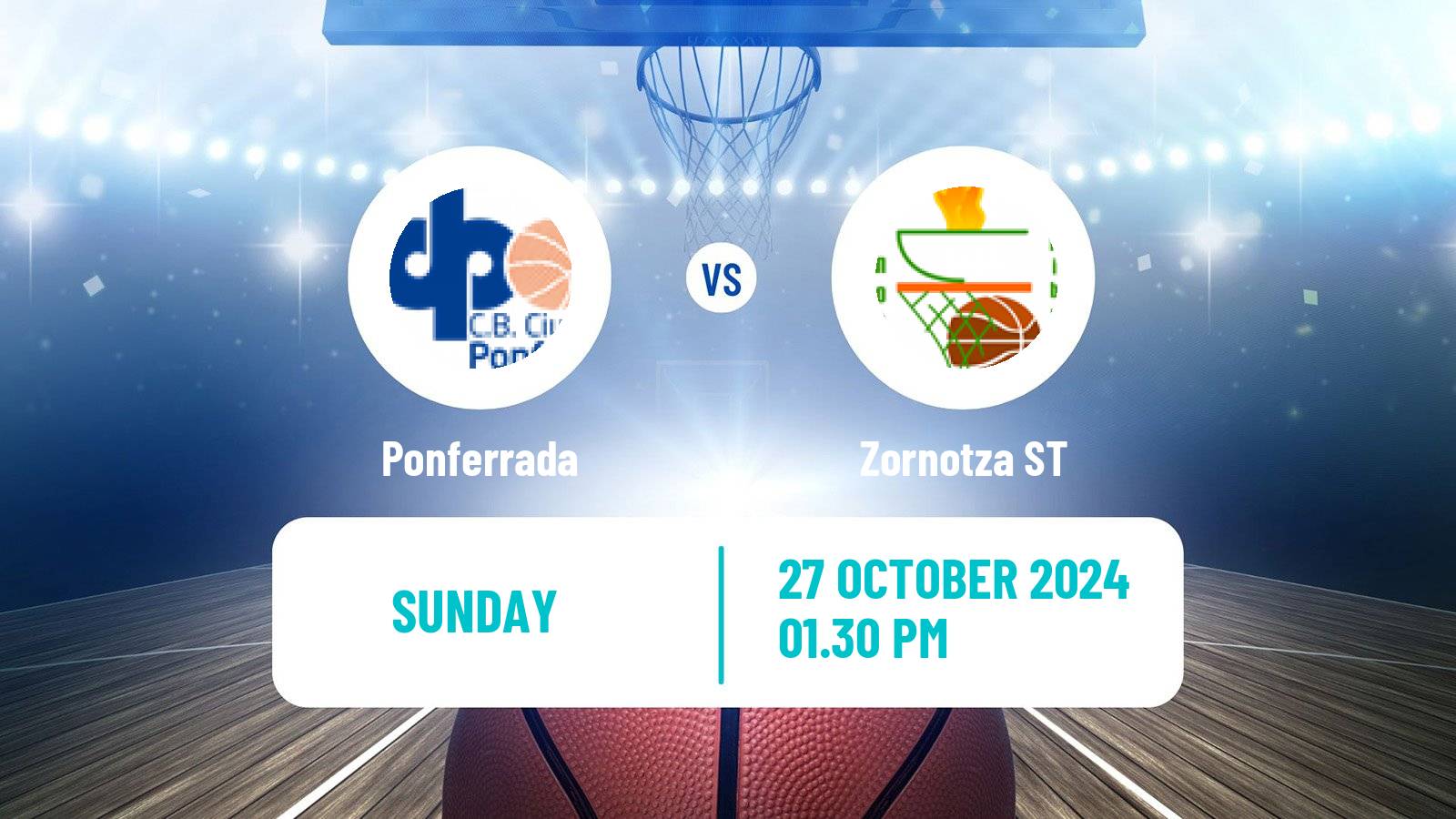 Basketball Spanish LEB Plata Ponferrada - Zornotza ST