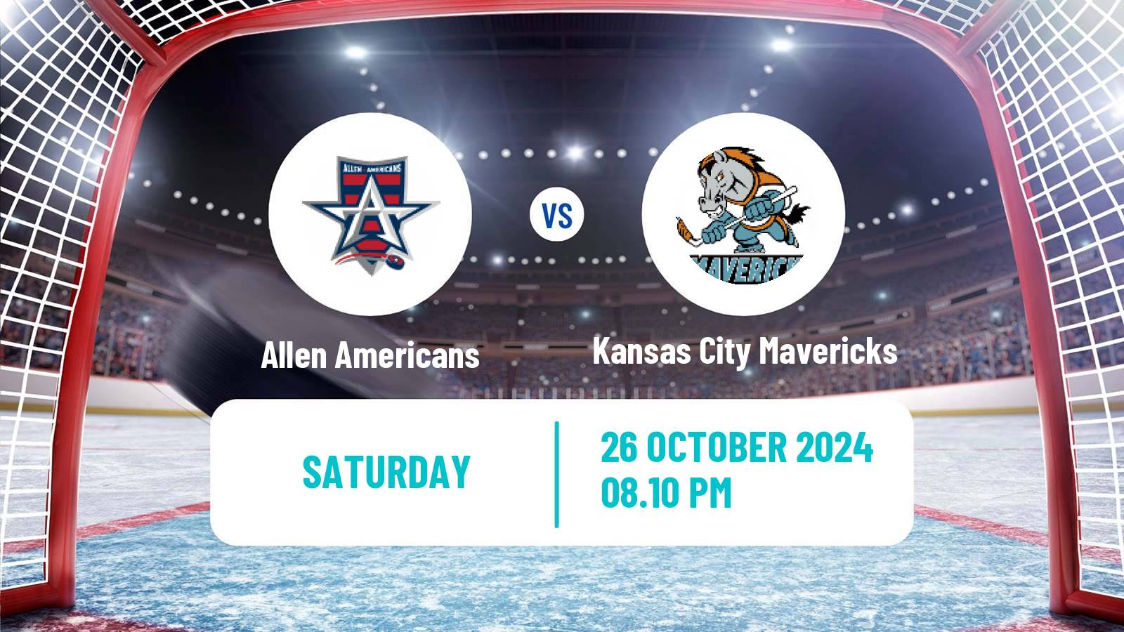 Hockey ECHL Allen Americans - Kansas City Mavericks