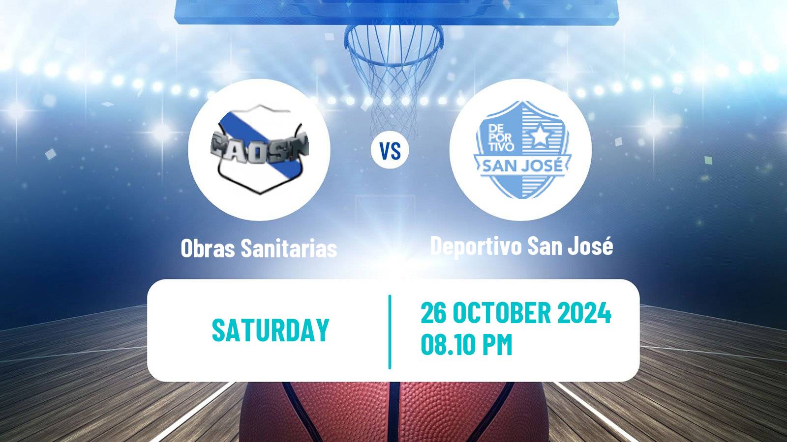 Basketball Basketball South American League Obras Sanitarias - Deportivo San José