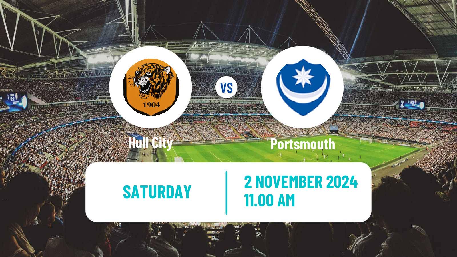 Soccer English League Championship Hull City - Portsmouth