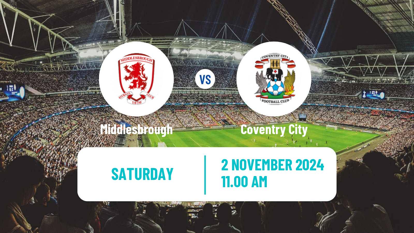 Soccer English League Championship Middlesbrough - Coventry City