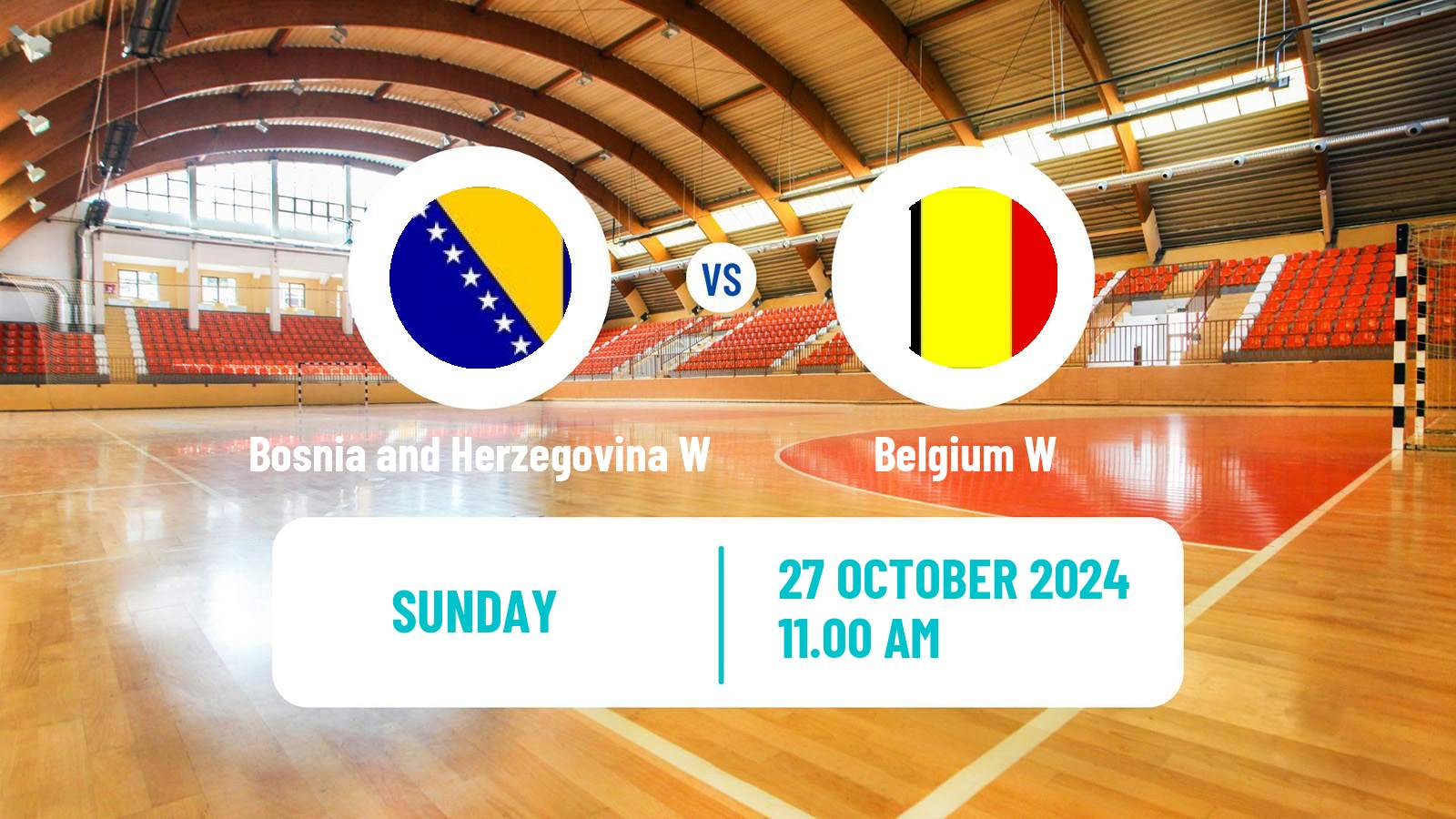 Handball Handball World Championship Women Bosnia and Herzegovina W - Belgium W