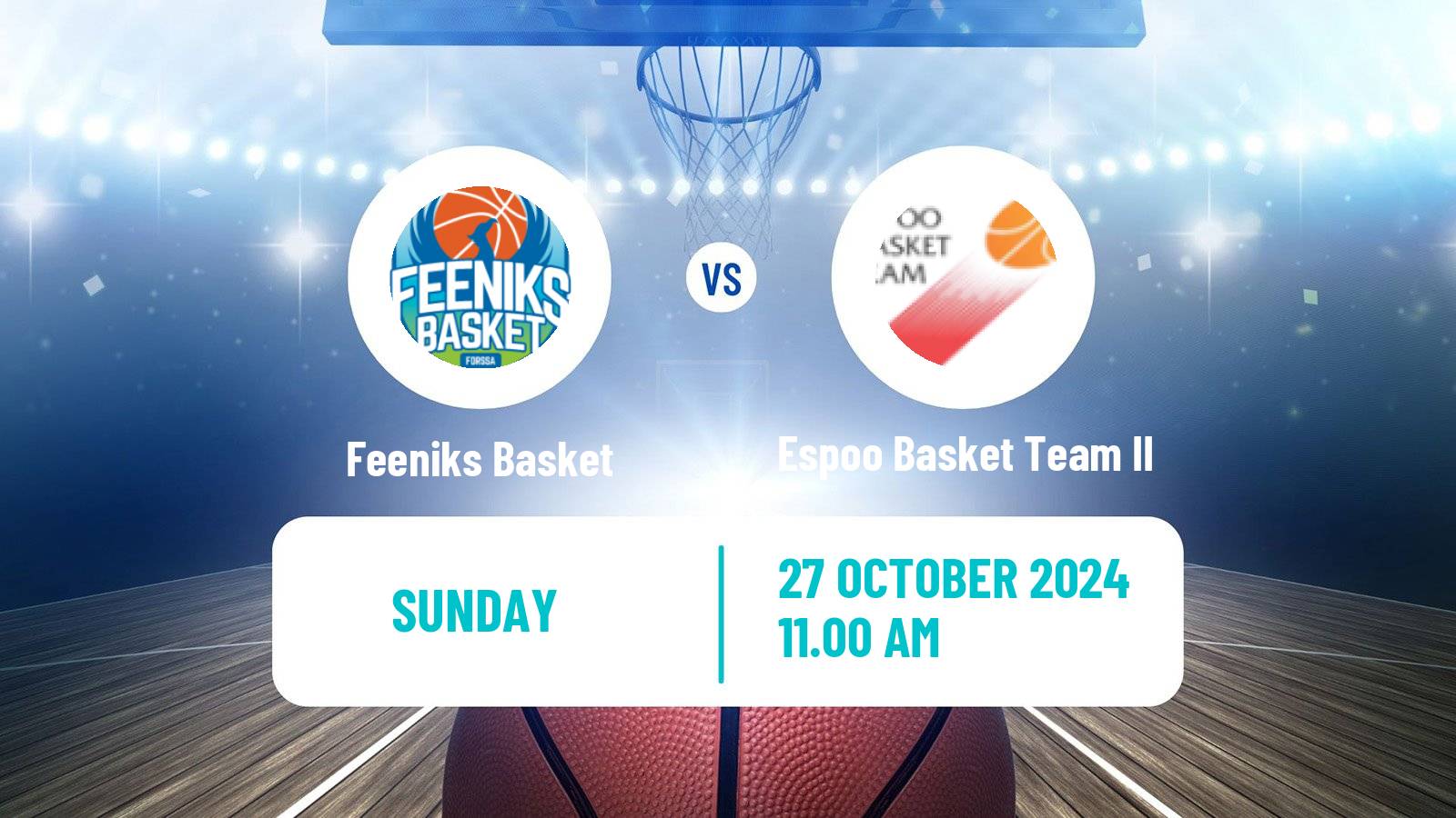 Basketball Finnish I Divisioona Basketball Women Feeniks Basket - Espoo Basket Team II