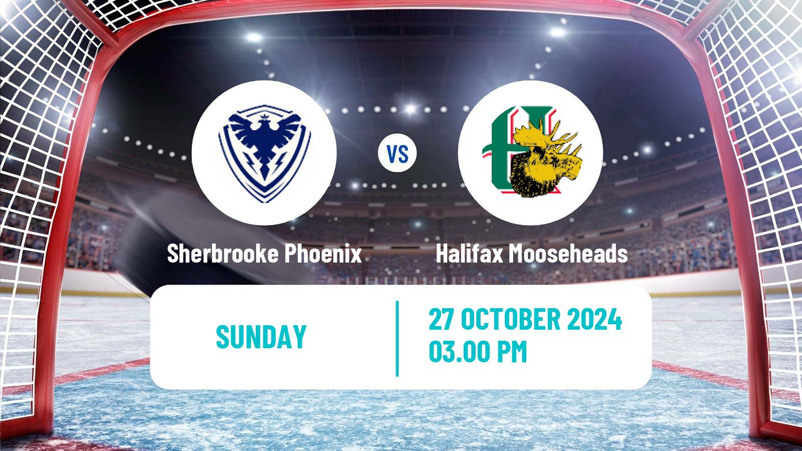 Hockey QMJHL Sherbrooke Phoenix - Halifax Mooseheads