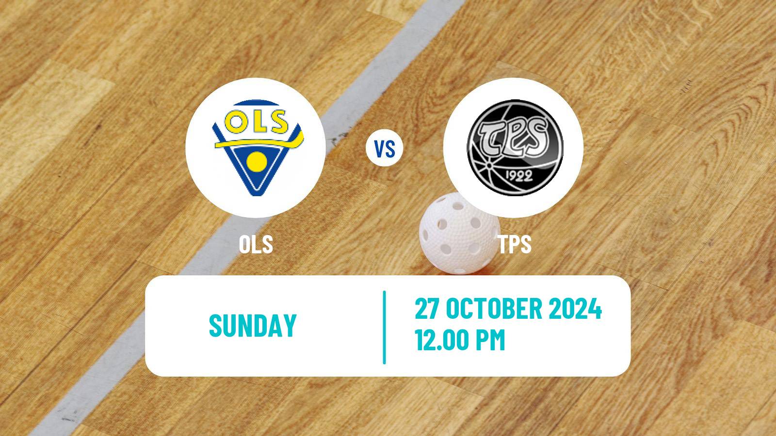 Floorball Finnish F-Liiga OLS - TPS