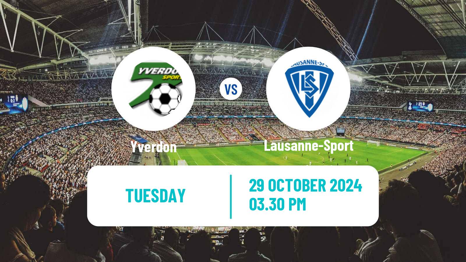 Soccer Swiss Super League Yverdon - Lausanne-Sport