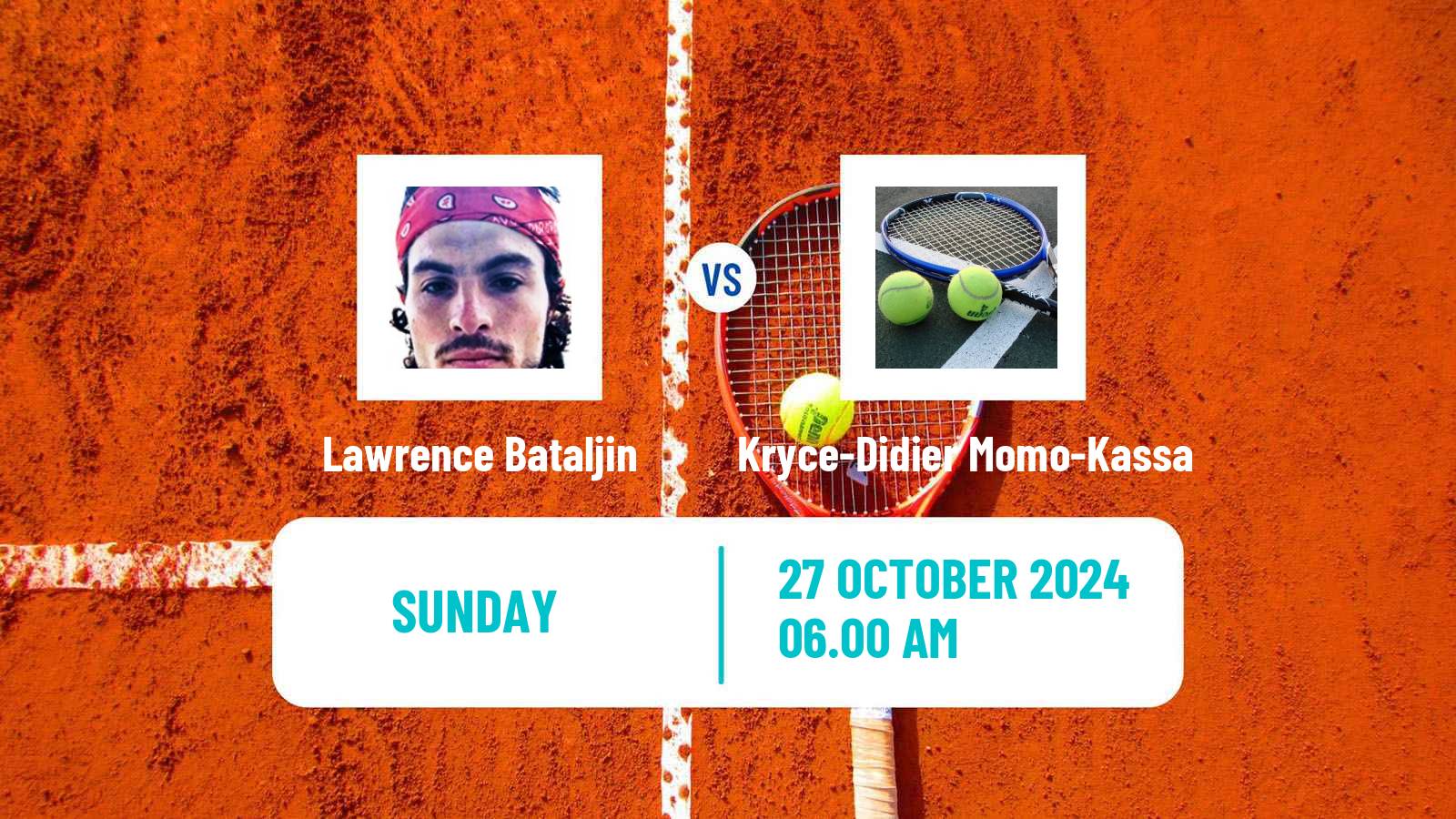 Tennis Brazzaville Challenger Men 2024 Lawrence Bataljin - Kryce-Didier Momo-Kassa