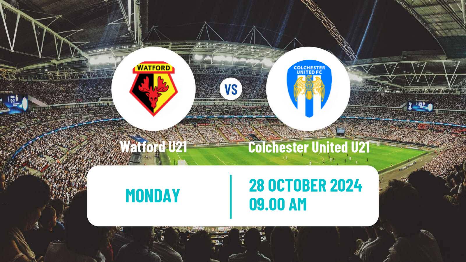 Soccer English Professional Development League Watford U21 - Colchester United U21