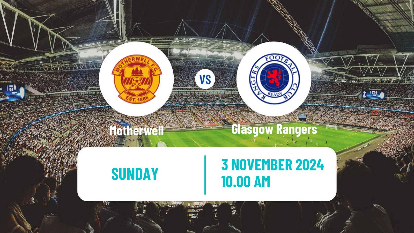 Soccer Scottish League Cup Motherwell - Glasgow Rangers