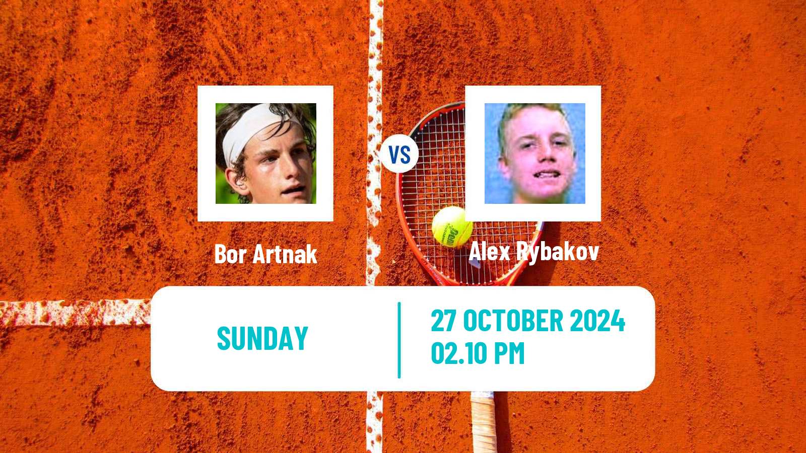 Tennis Charlottesville Challenger Men Bor Artnak - Alex Rybakov