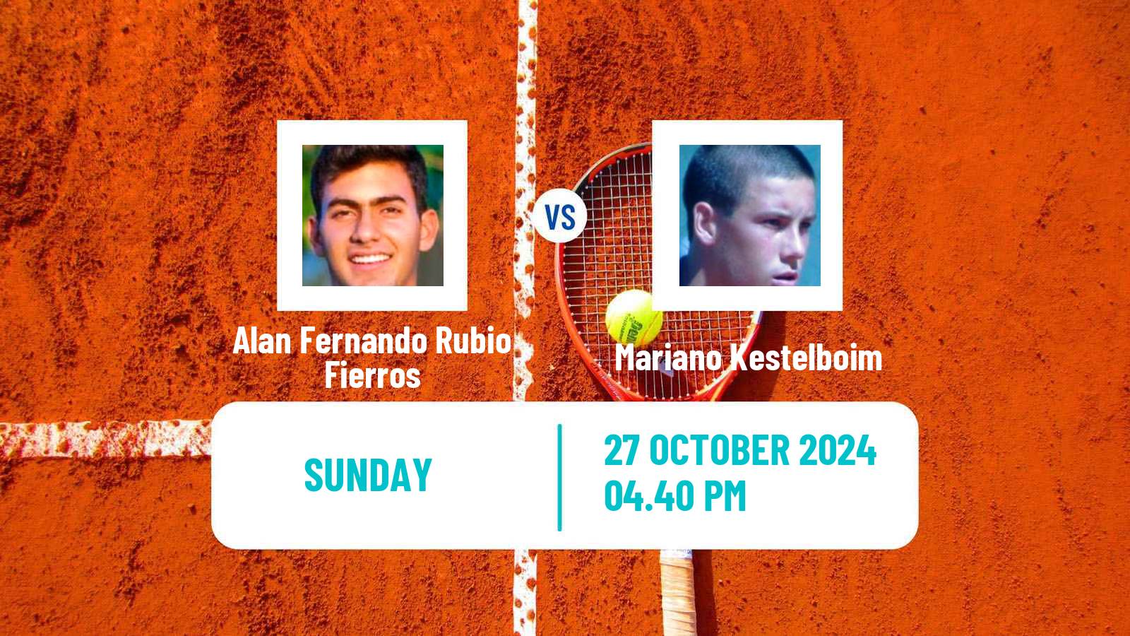 Tennis Guayaquil Challenger Men Alan Fernando Rubio Fierros - Mariano Kestelboim