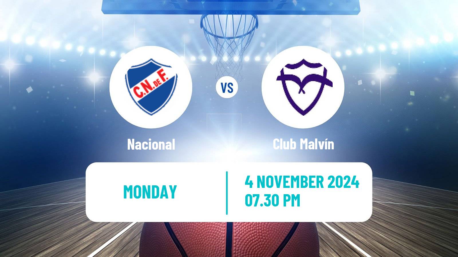 Basketball Uruguayan Liga Basketball Nacional - Malvín