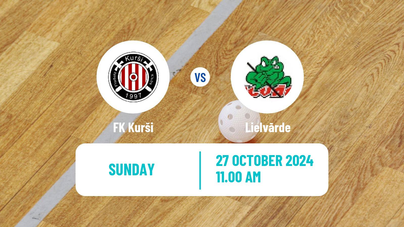 Floorball Latvian Elvi Liga Kurši - Lielvārde