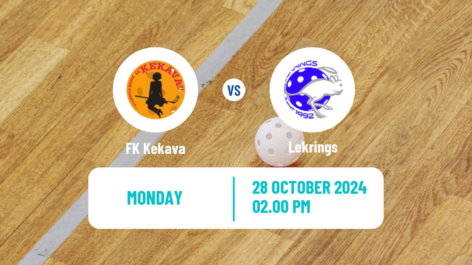 Floorball Latvian Elvi Liga Kekava - Lekrings