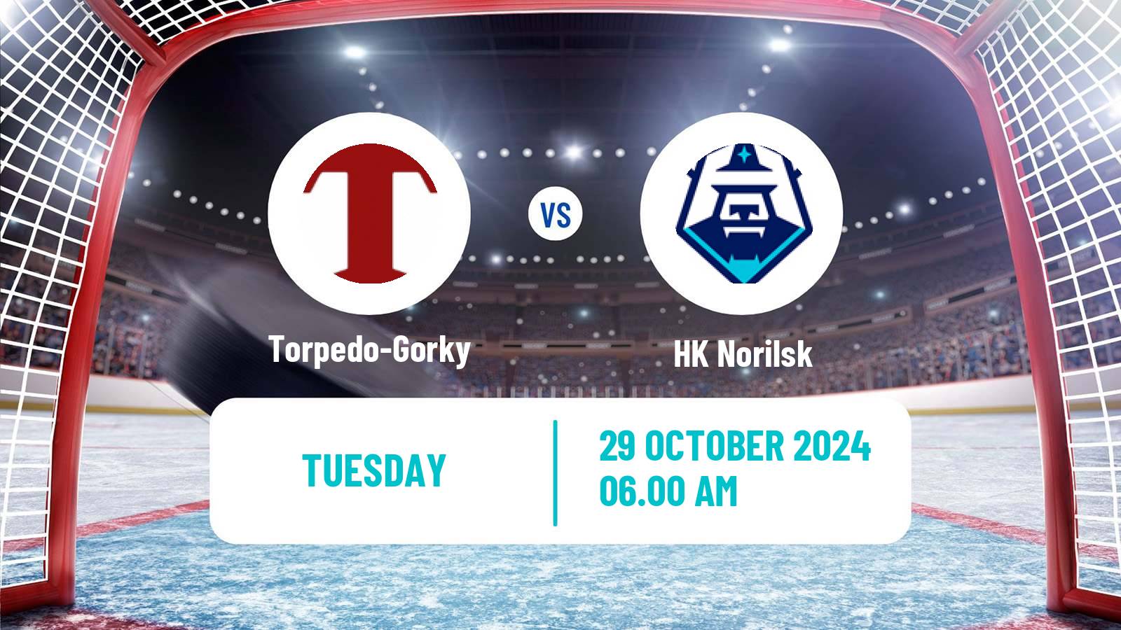 Hockey VHL Torpedo-Gorky - Norilsk