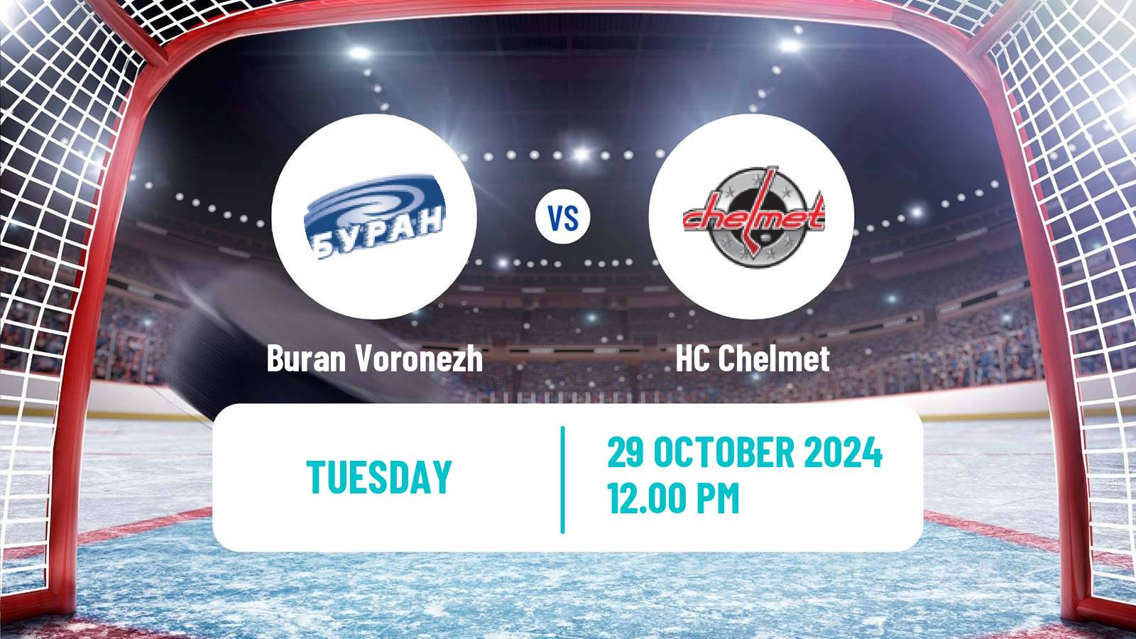 Hockey VHL Buran Voronezh - Chelmet