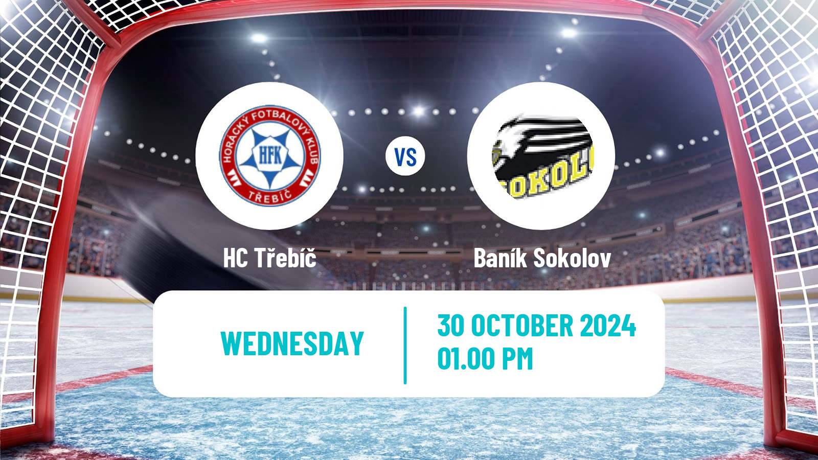 Hockey Czech Chance Liga Třebíč - Baník Sokolov