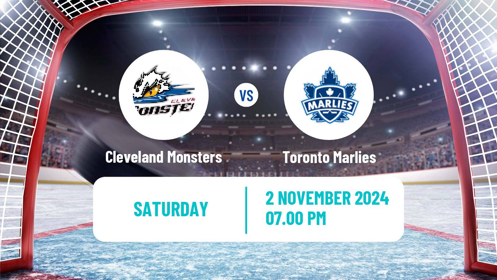 Hockey AHL Cleveland Monsters - Toronto Marlies