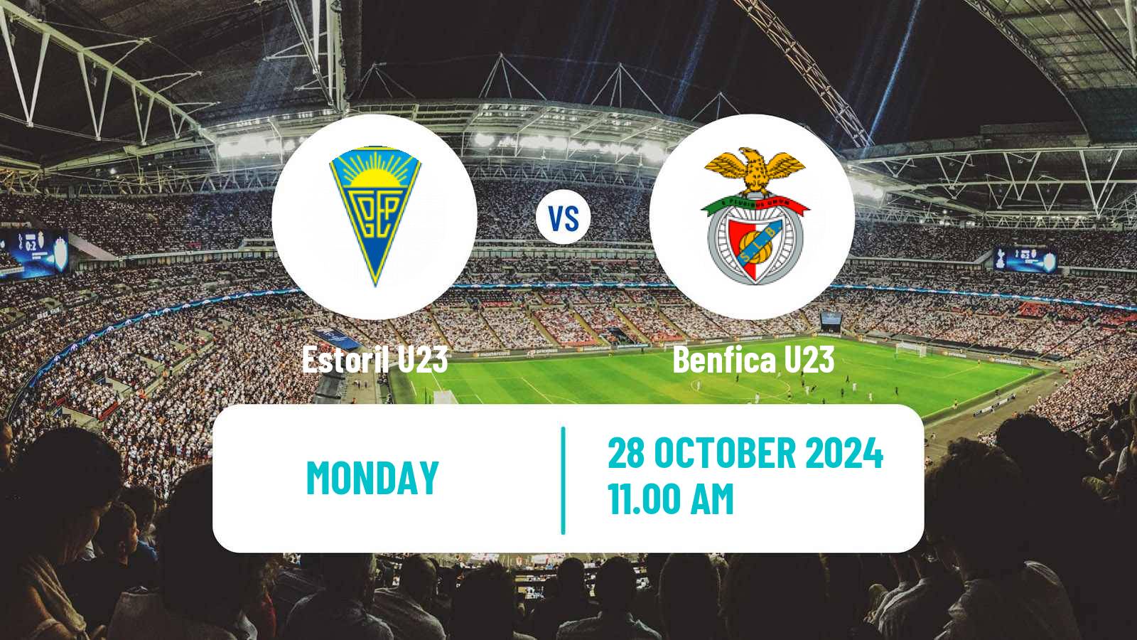 Soccer Portuguese Liga Revelacao U23 Estoril U23 - Benfica U23