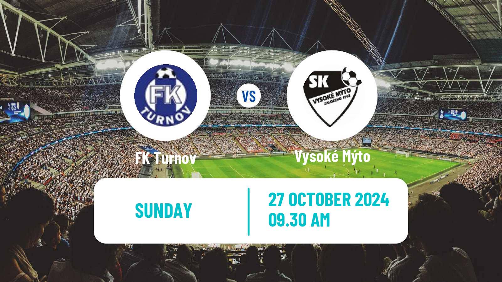 Soccer Czech Division C Turnov - Vysoké Mýto