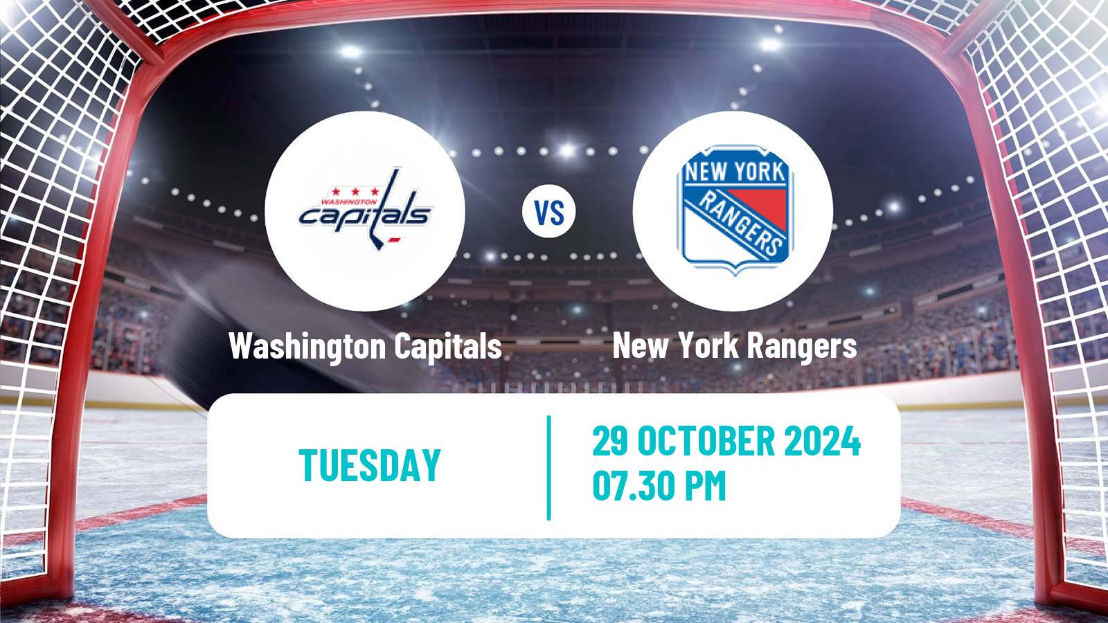 Hockey NHL Washington Capitals - New York Rangers