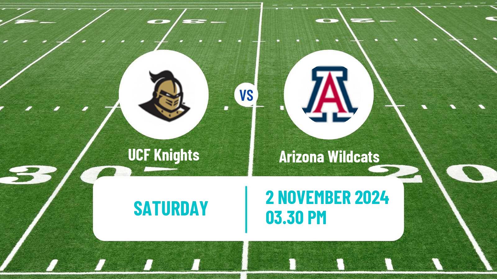 American football NCAA College Football UCF Knights - Arizona Wildcats