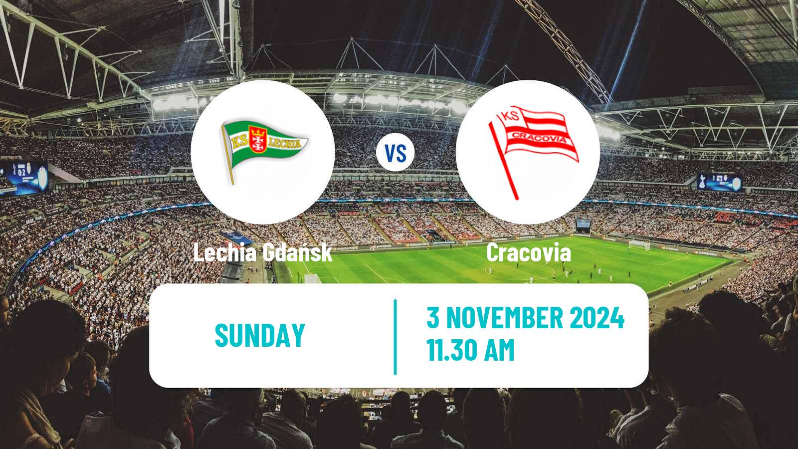 Soccer Polish Ekstraklasa Lechia Gdańsk - Cracovia