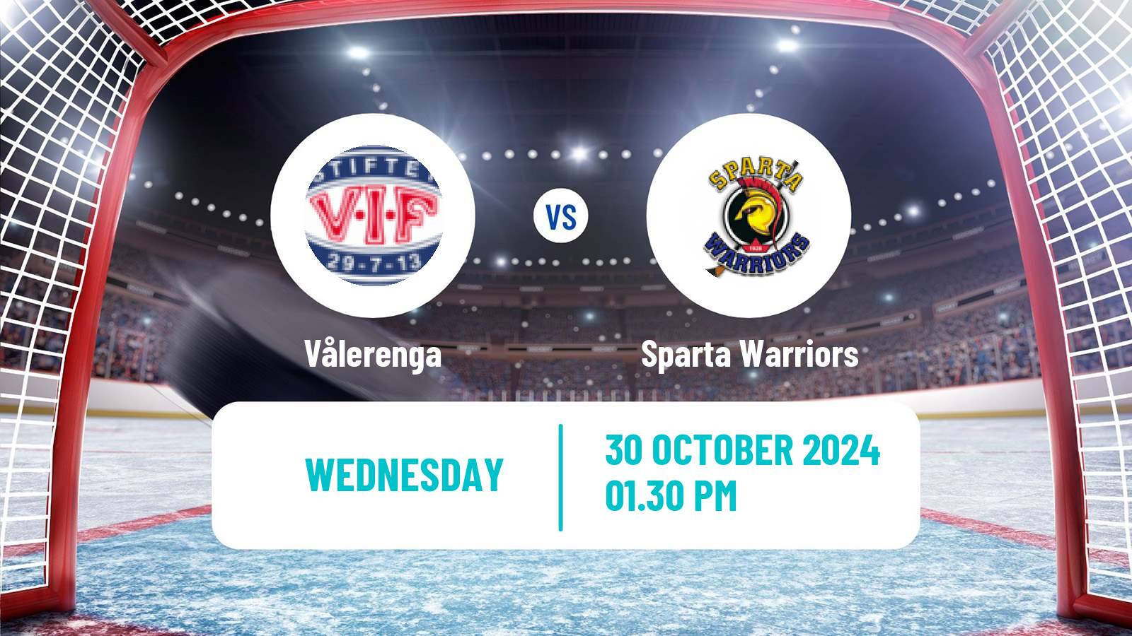 Hockey Norwegian Ligaen Hockey Vålerenga - Sparta Warriors