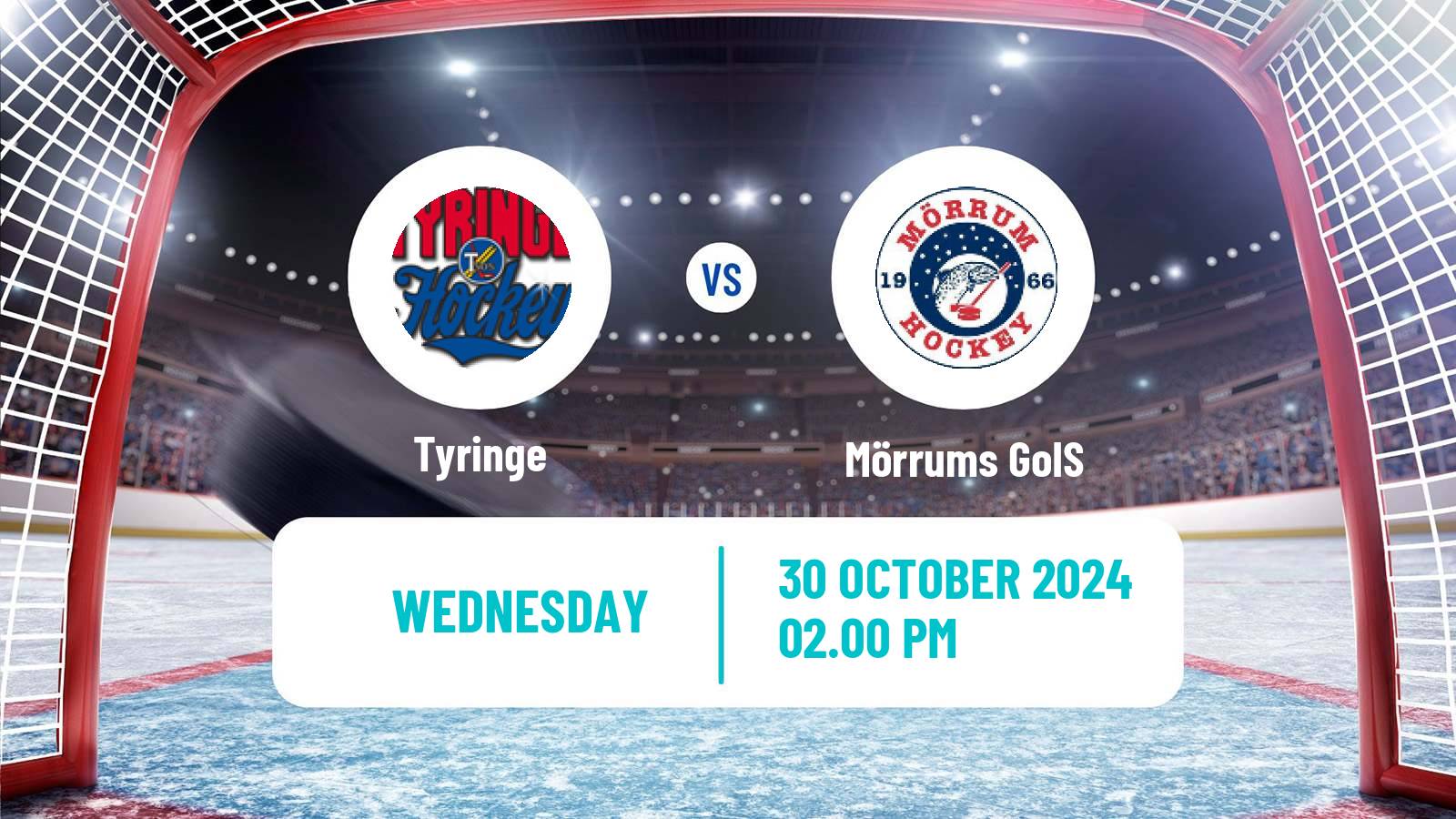 Hockey Swedish HockeyEttan Sodra Tyringe - Mörrums GoIS