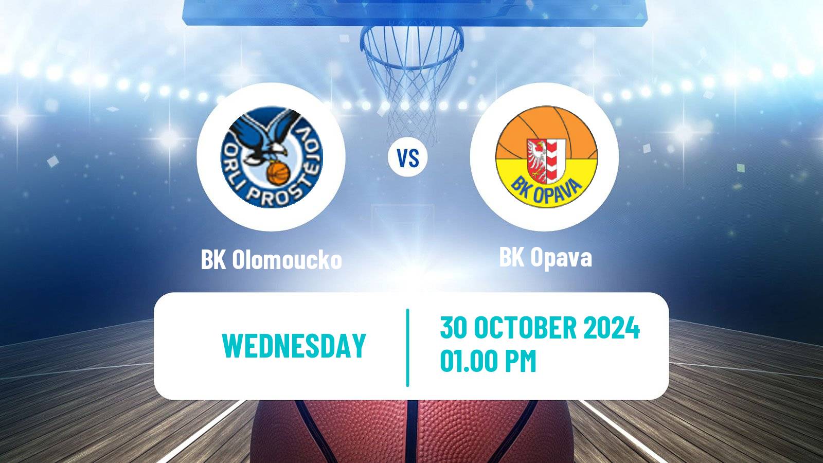 Basketball Czech NBL Olomoucko - Opava