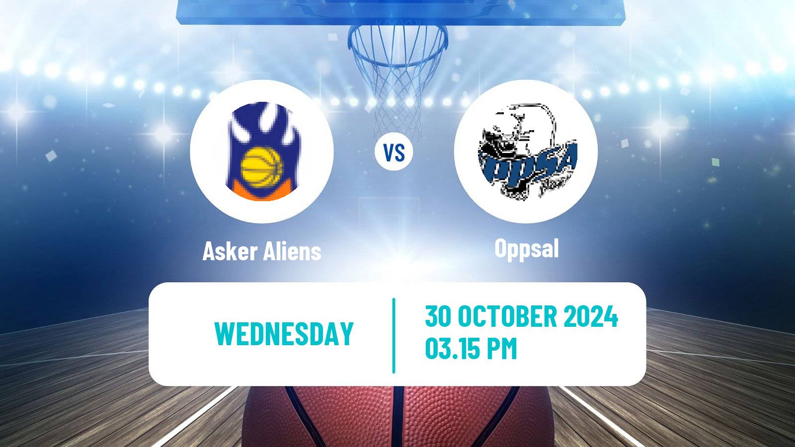 Basketball Norwegian BLNO Asker Aliens - Oppsal