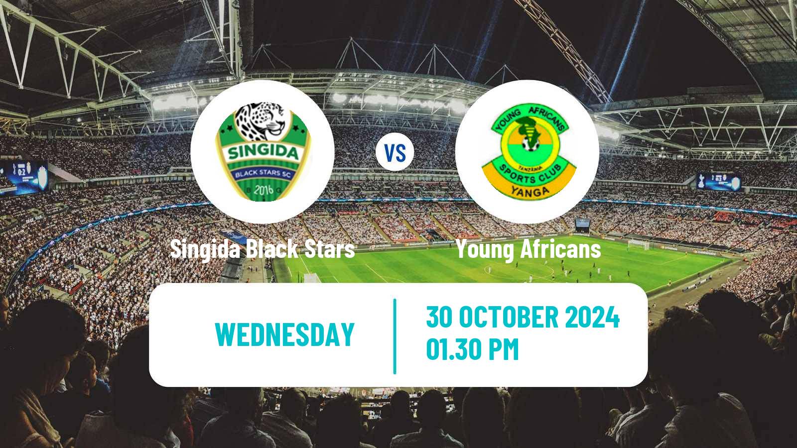 Soccer Tanzanian Premier League Singida Black Stars - Young Africans