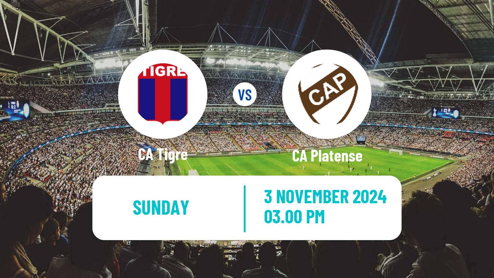 Soccer Argentinian Liga Profesional Tigre - Platense