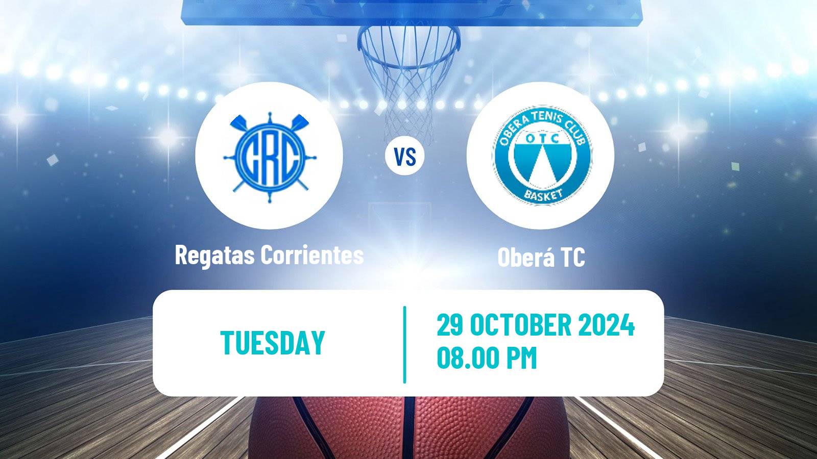 Basketball Argentinian LNB Regatas Corrientes - Oberá TC