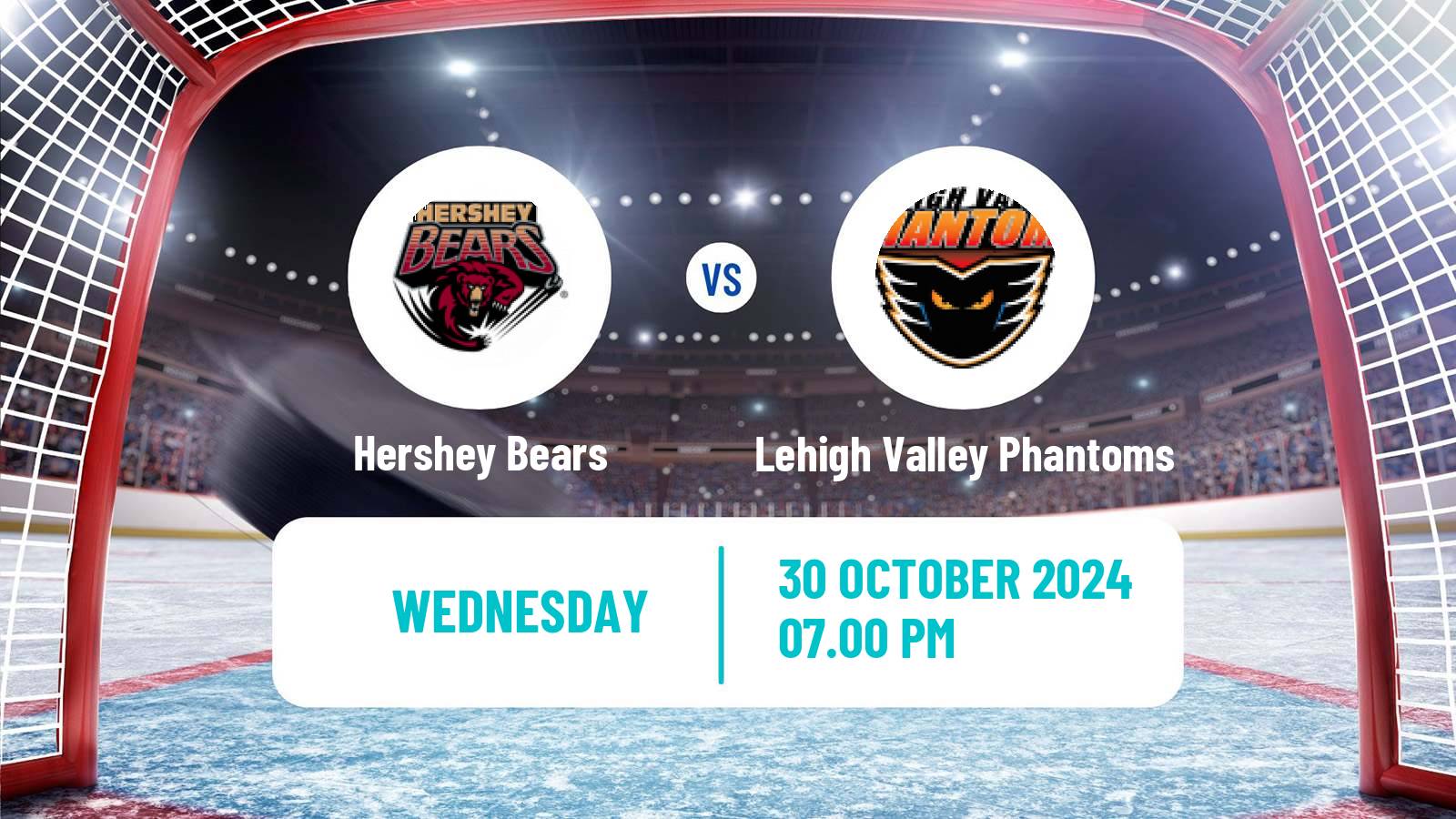 Hockey AHL Hershey Bears - Lehigh Valley Phantoms