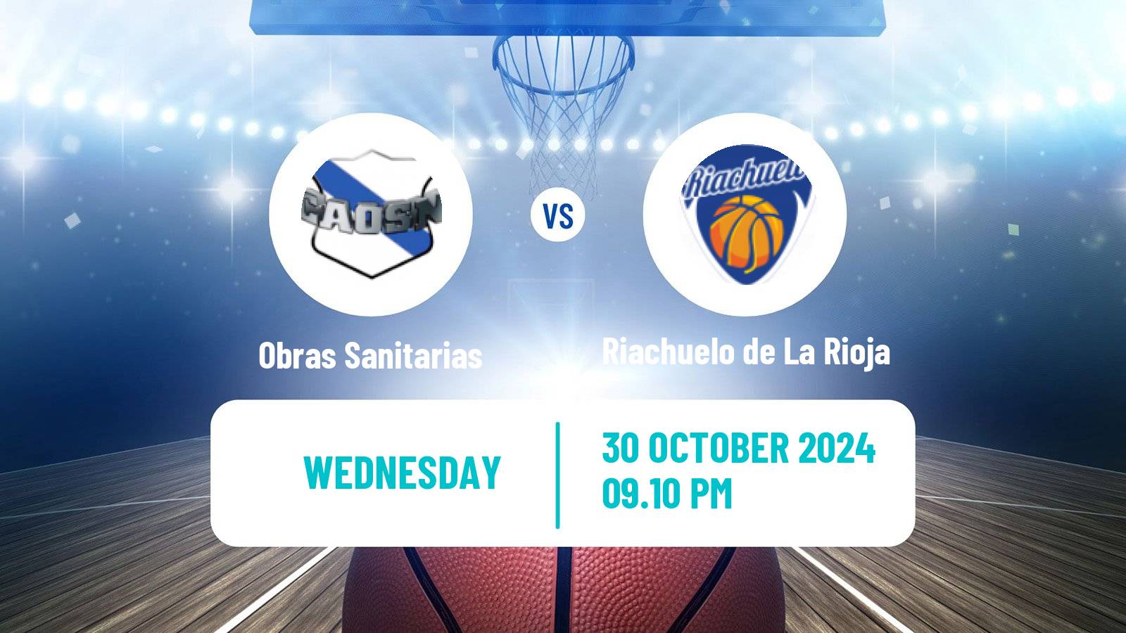 Basketball Argentinian LNB Obras Sanitarias - Riachuelo de La Rioja