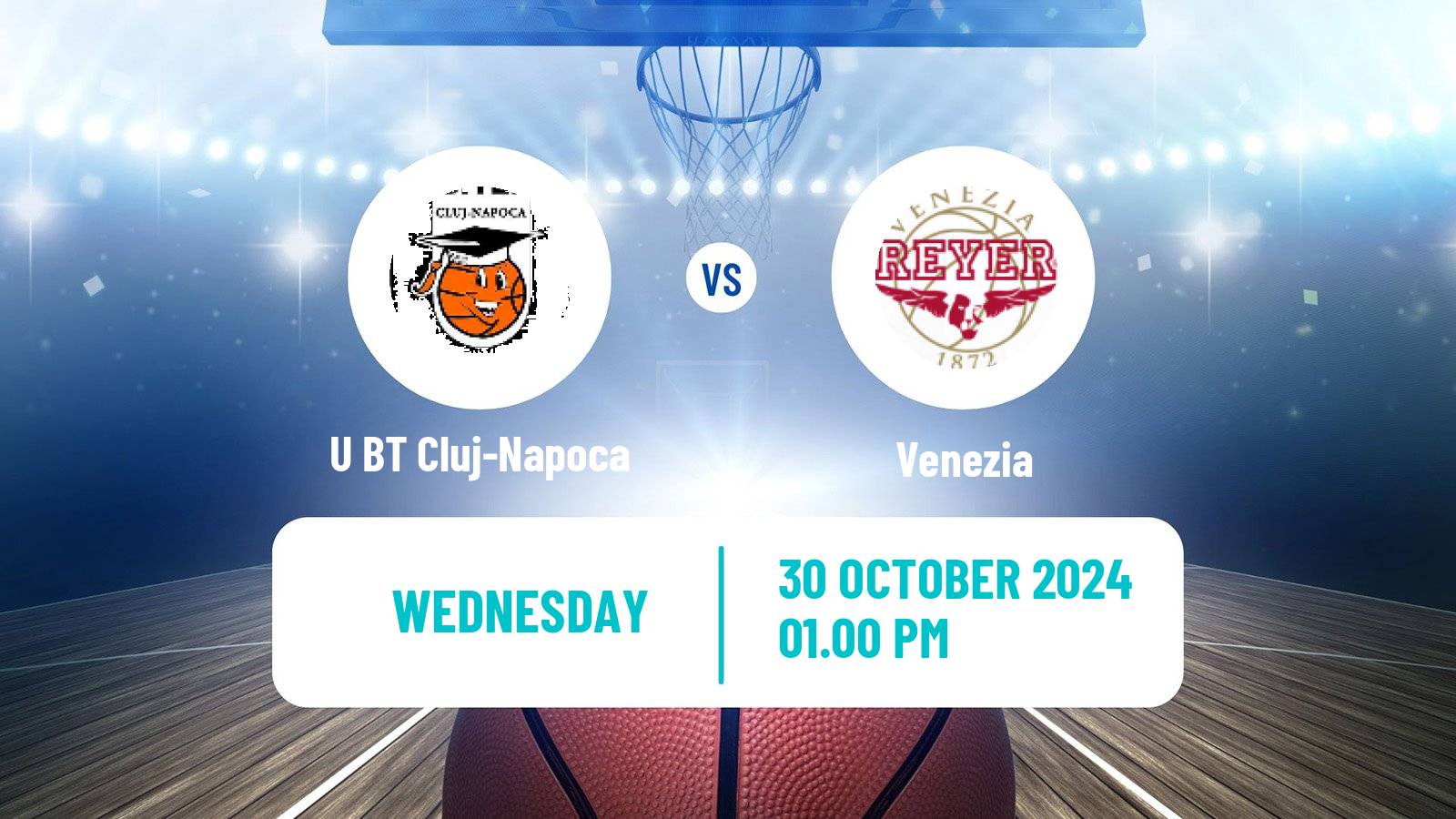 Basketball Eurocup U BT Cluj-Napoca - Venezia