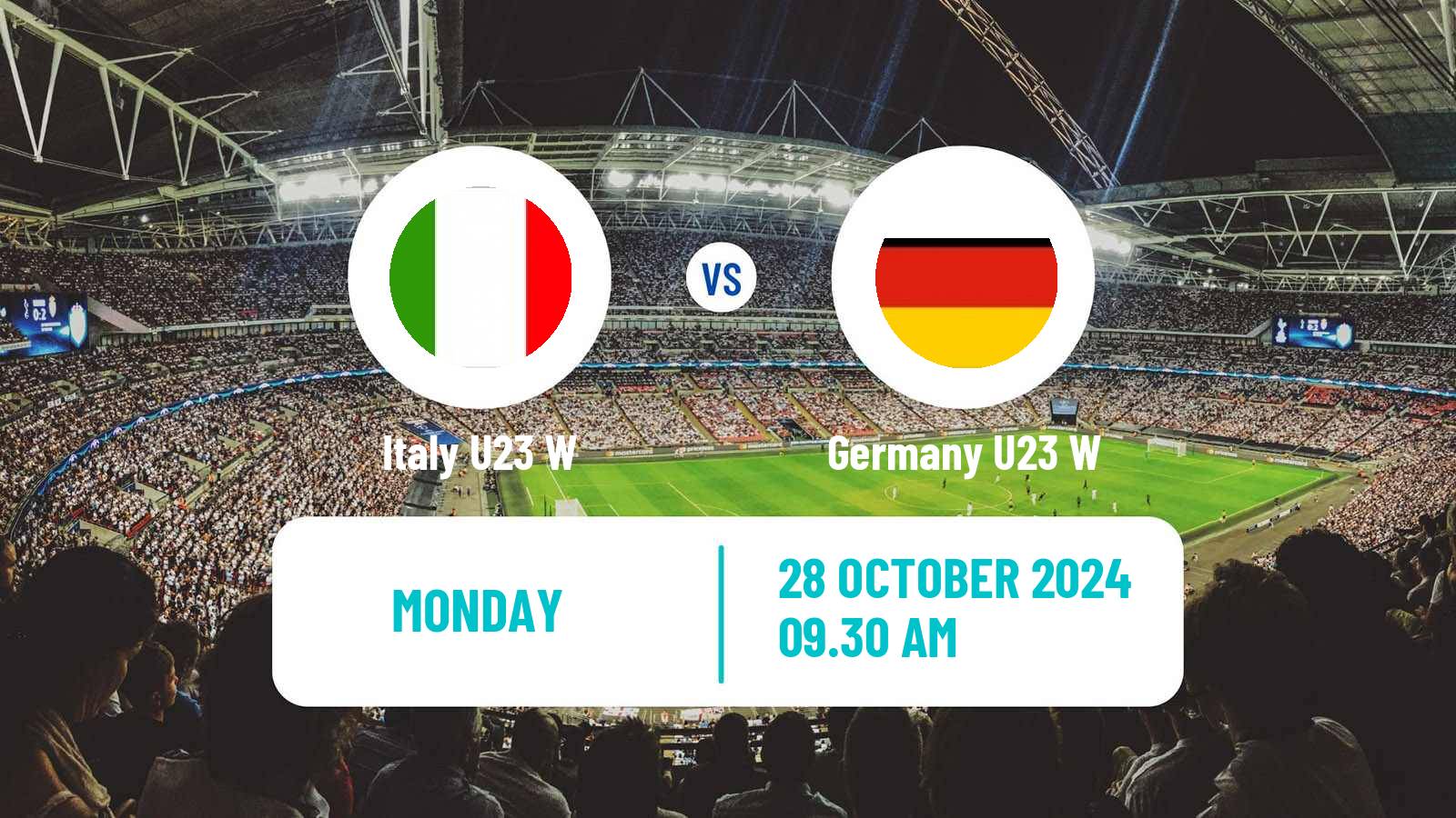 Soccer Friendly International Women Italy U23 W - Germany U23 W