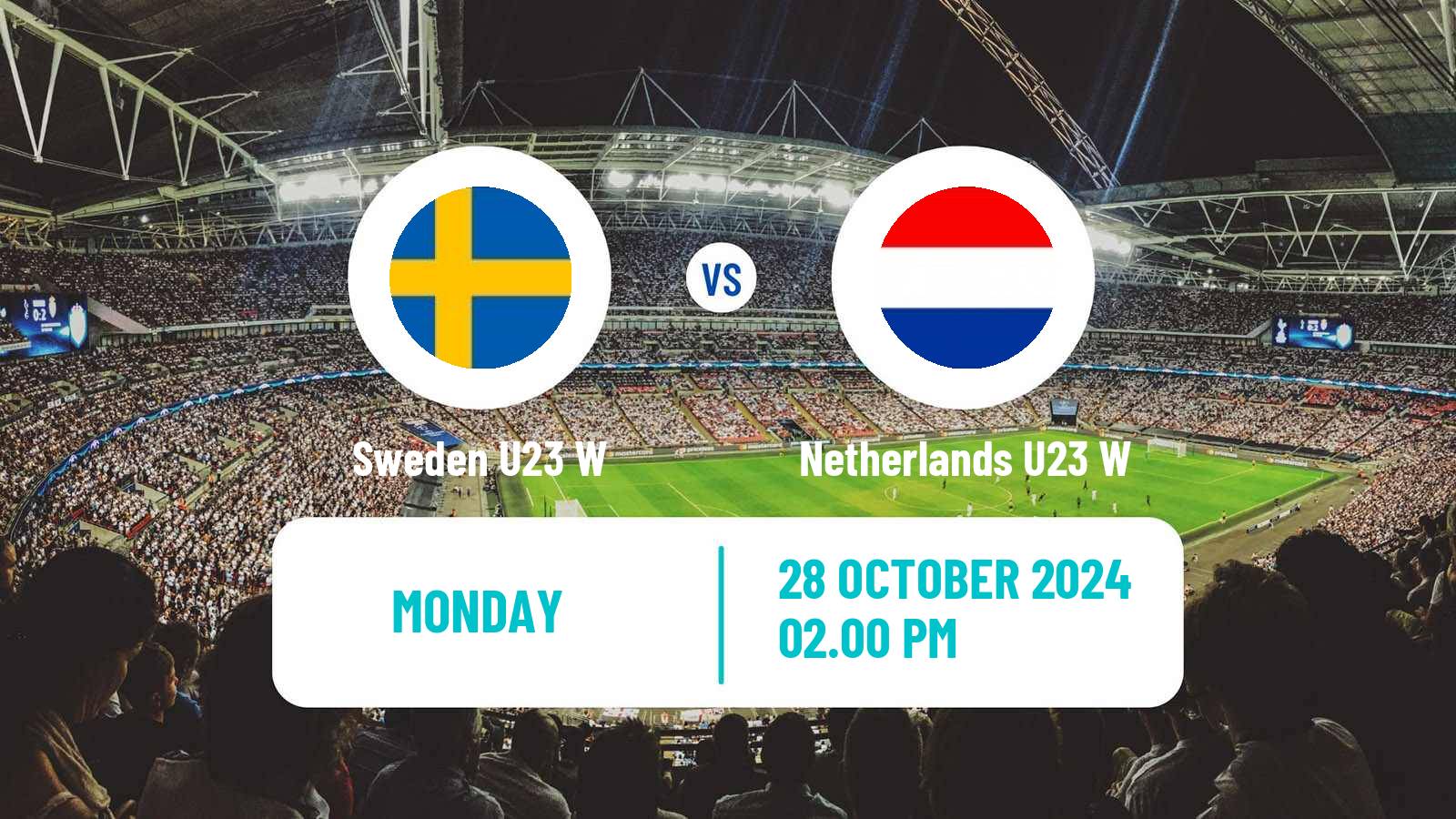 Soccer Friendly International Women Sweden U23 W - Netherlands U23 W