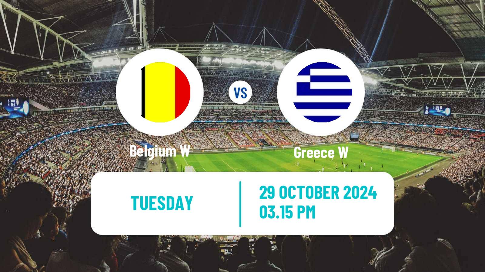 Soccer UEFA Euro Women Belgium W - Greece W