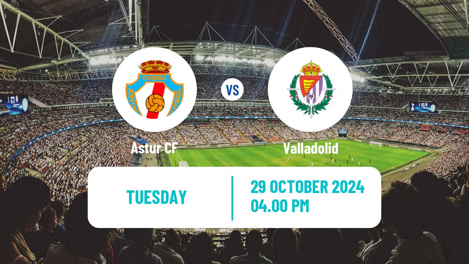 Soccer Spanish Copa del Rey Astur - Valladolid