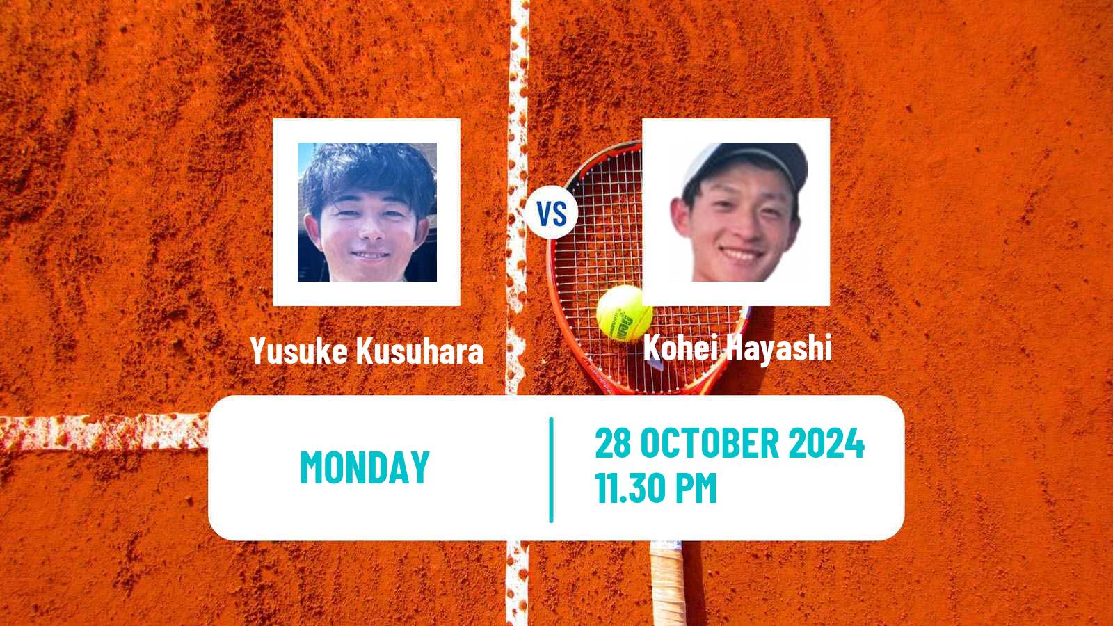 Tennis ITF M15 Yanagawa City Men Yusuke Kusuhara - Kohei Hayashi