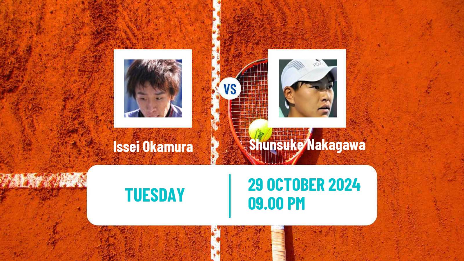 Tennis ITF M15 Yanagawa City Men Issei Okamura - Shunsuke Nakagawa