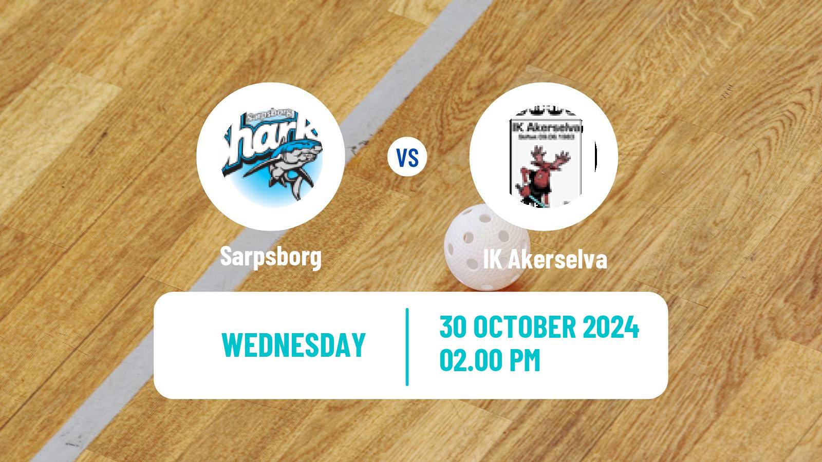 Floorball Norwegian Eliteserien Floorball Sarpsborg - Akerselva