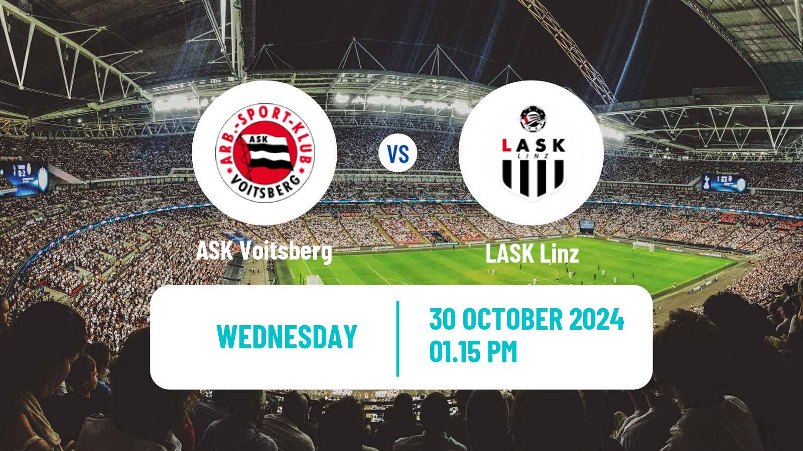 Soccer Austrian OFB Cup ASK Voitsberg - LASK Linz